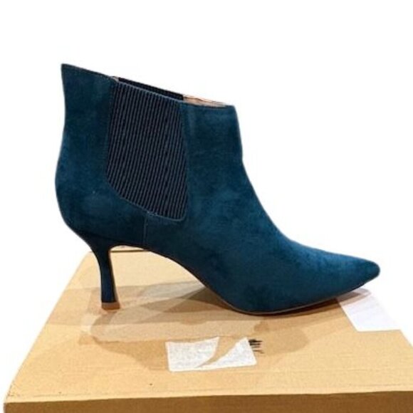 Journee Collection “Elitta” Pointed Toe Dress Bootie in Blue – Size 11 - Picture 6 of 10